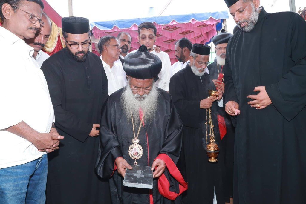 Foundation stone laid for proposed St. Thomas Orthodox Pilgrim Centre, Mylapore